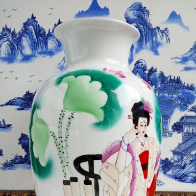 Bình vẽ tay Tây Thi